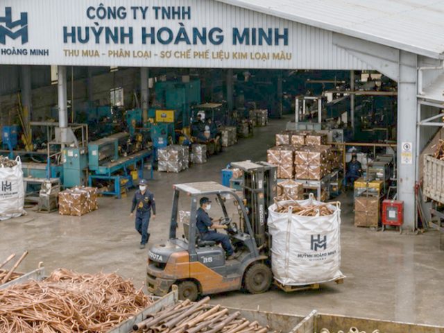 フイン・ホアン・ミンの工場